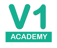 V1 Academy Website logo 